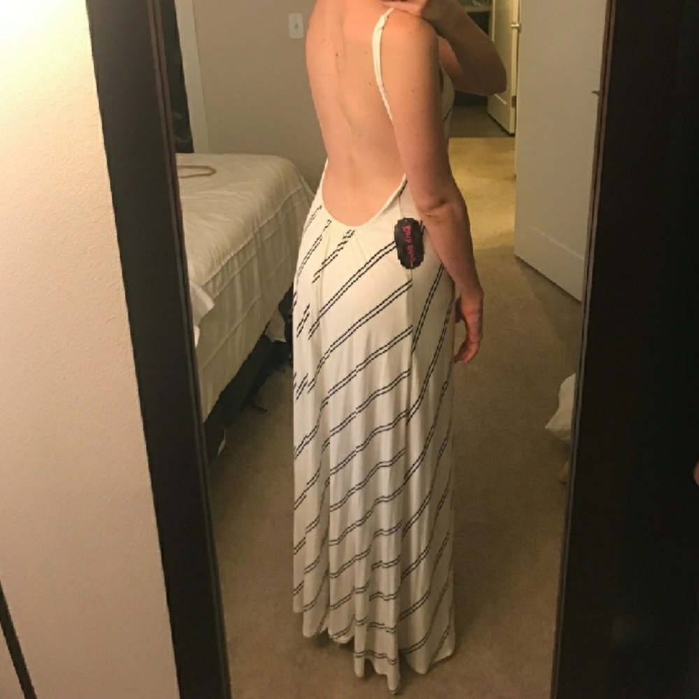 Striped Maxi Dress - Picture 2 of 4